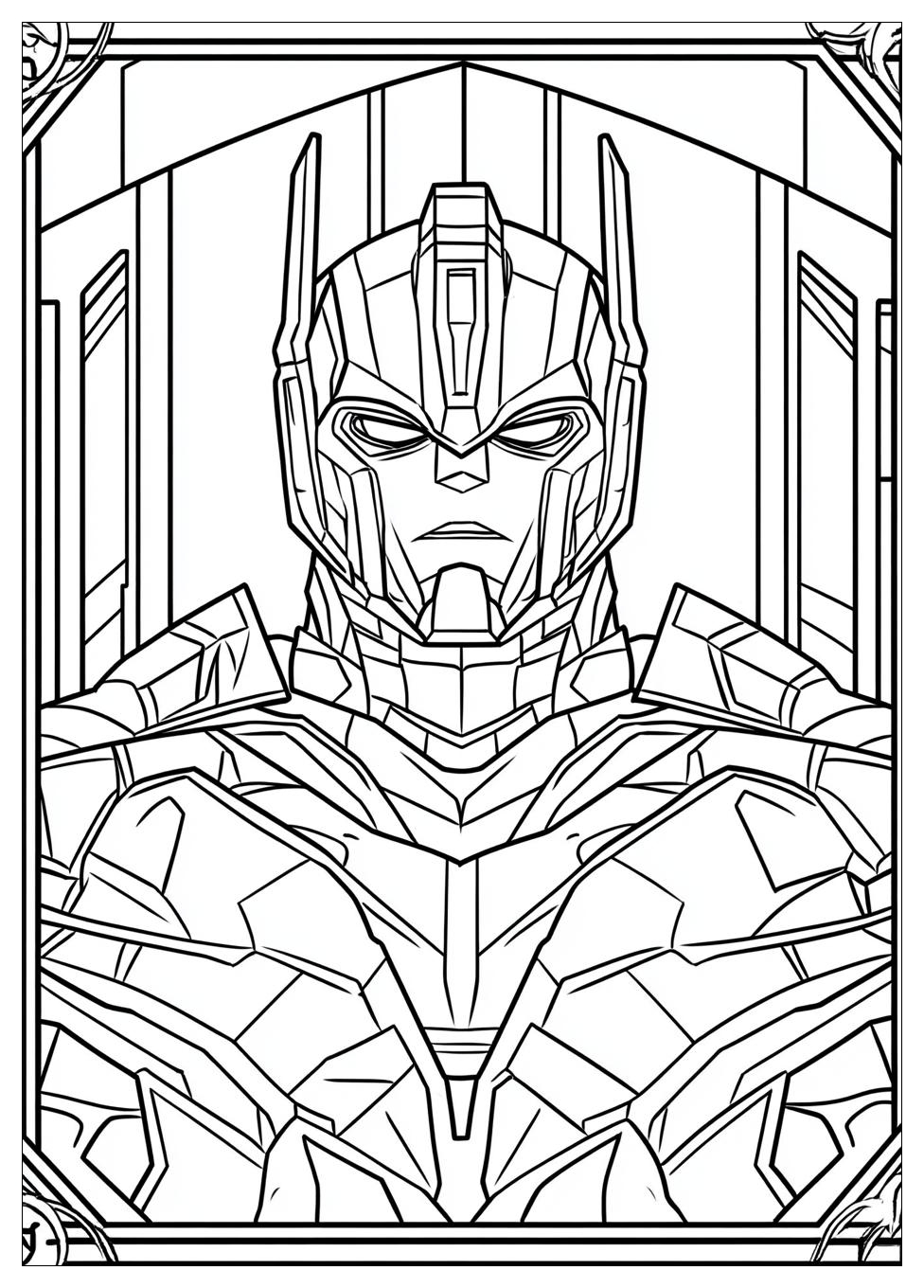 Optimus Prime Ausmalbilder 16