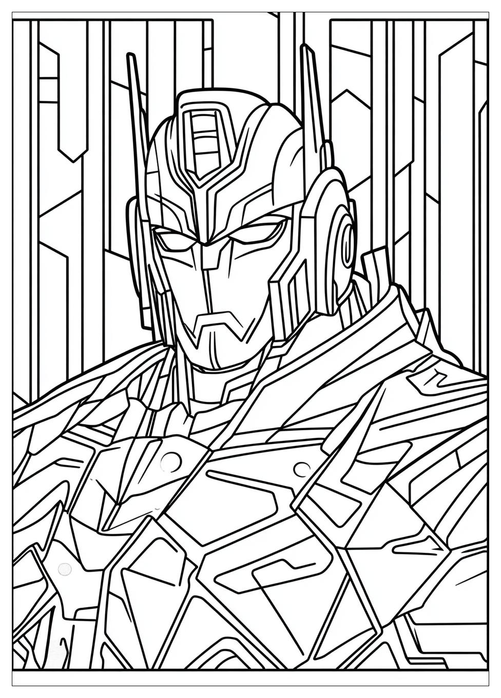 Optimus Prime Ausmalbilder 17