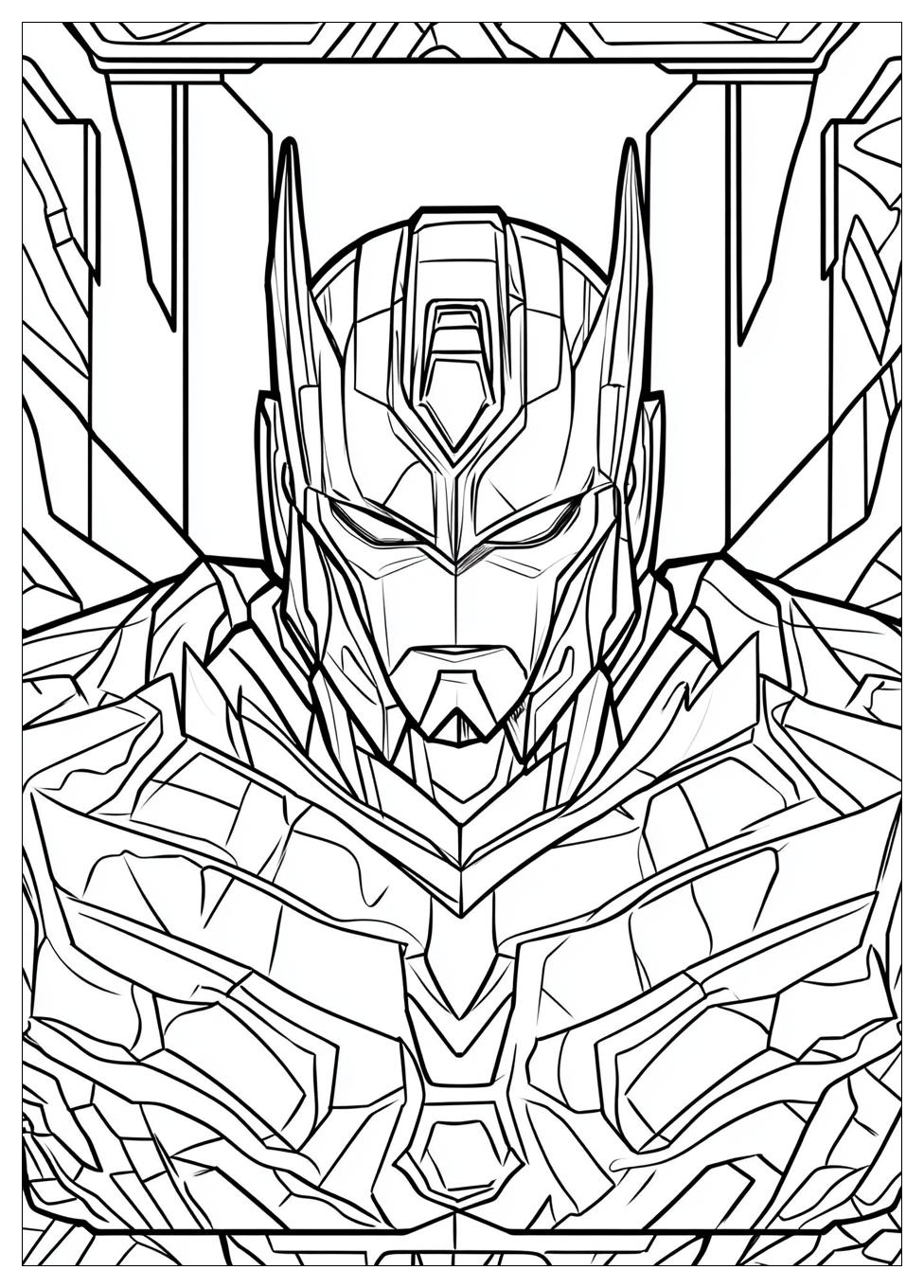 Optimus Prime Ausmalbilder 22