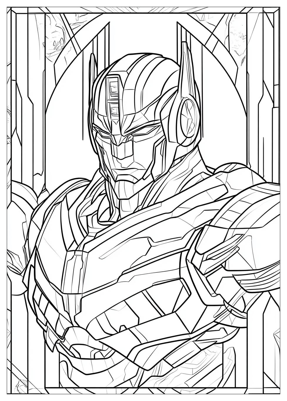 Optimus Prime Ausmalbilder 23