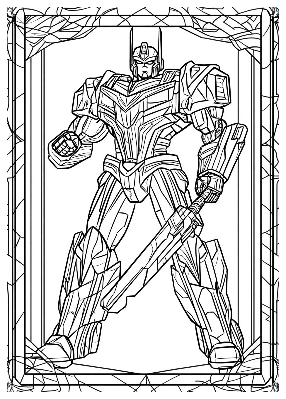 Optimus Prime Ausmalbilder 6