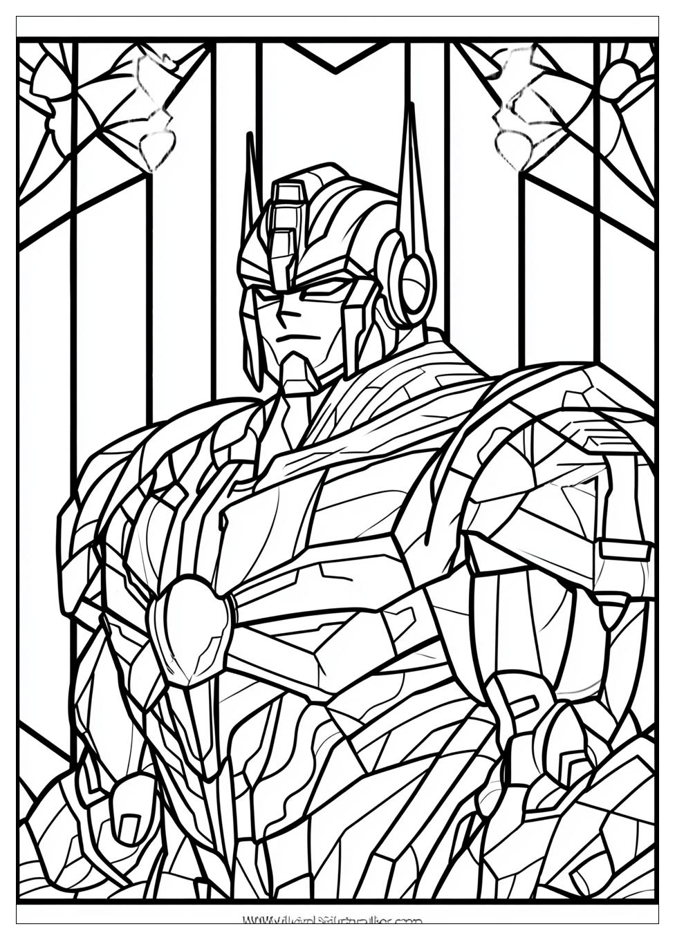 Optimus Prime Ausmalbilder 7