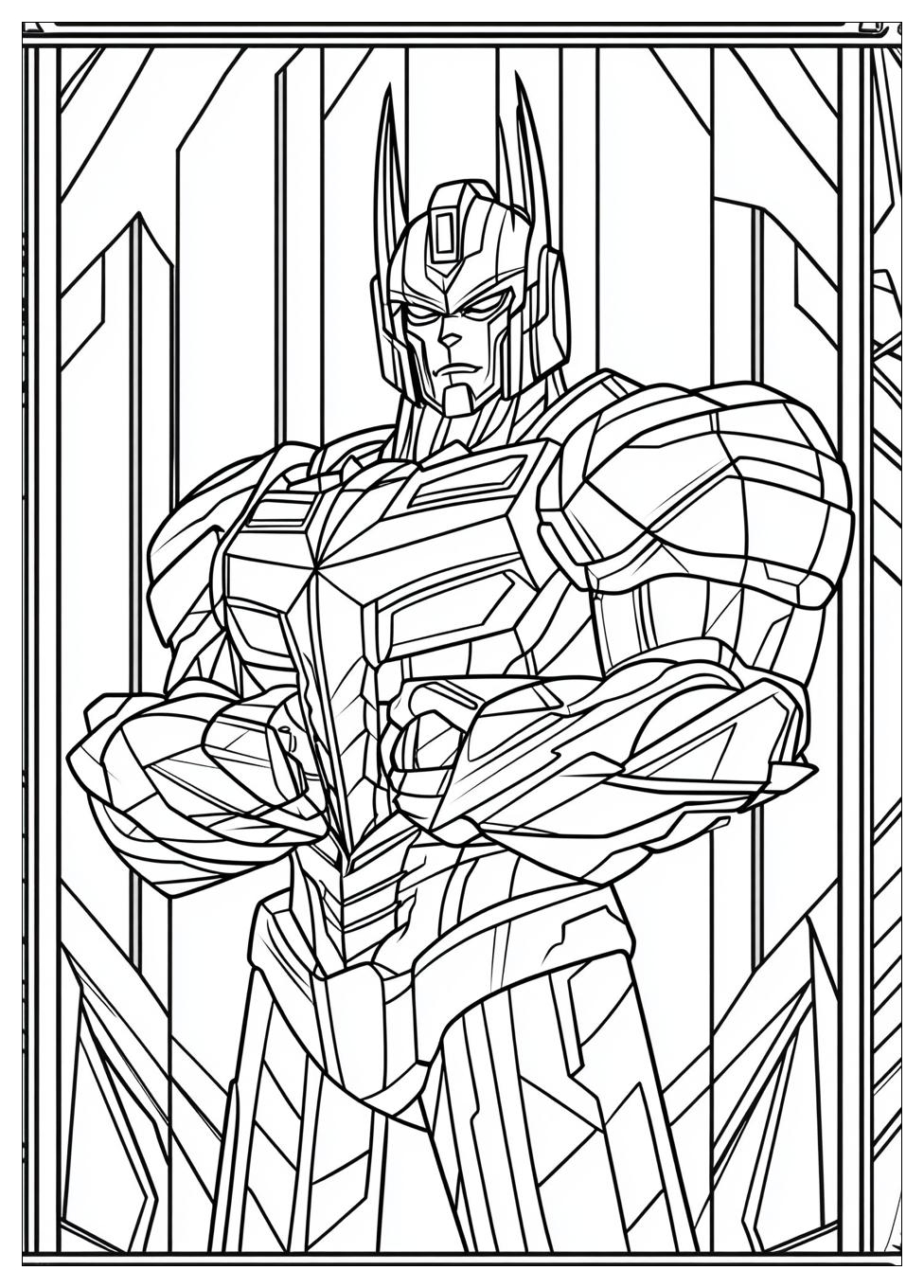 Optimus Prime Ausmalbilder 9