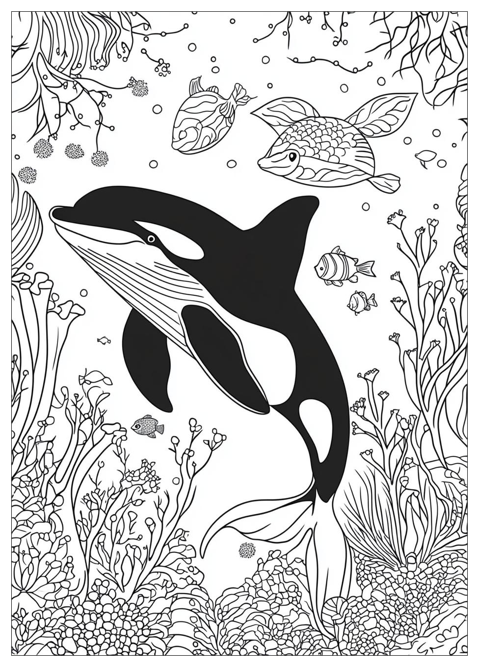 Orca Ausmalbilder 1