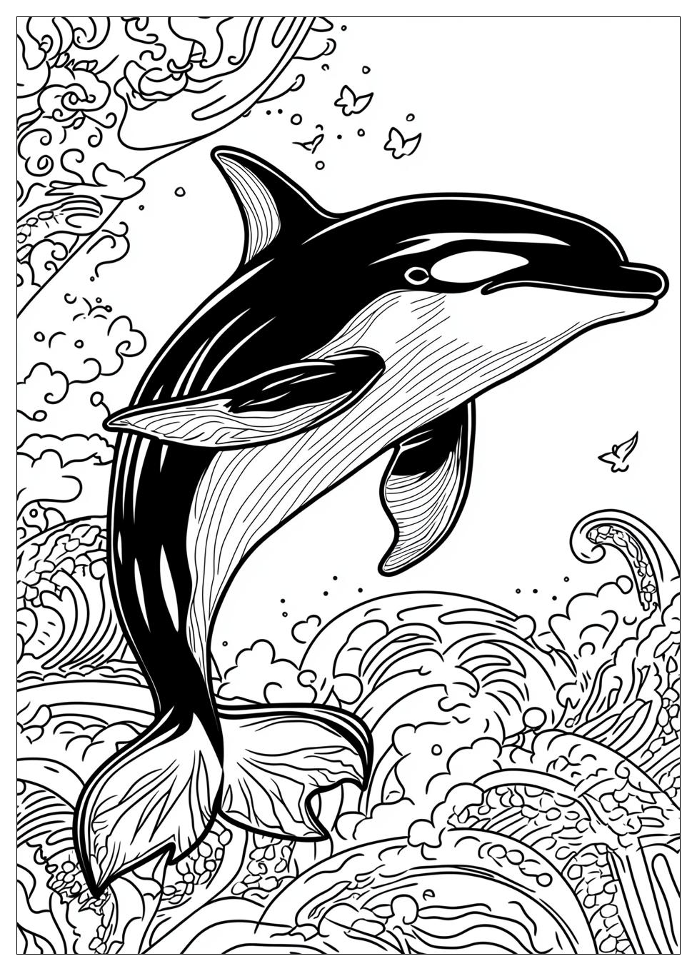Orca Ausmalbilder 7