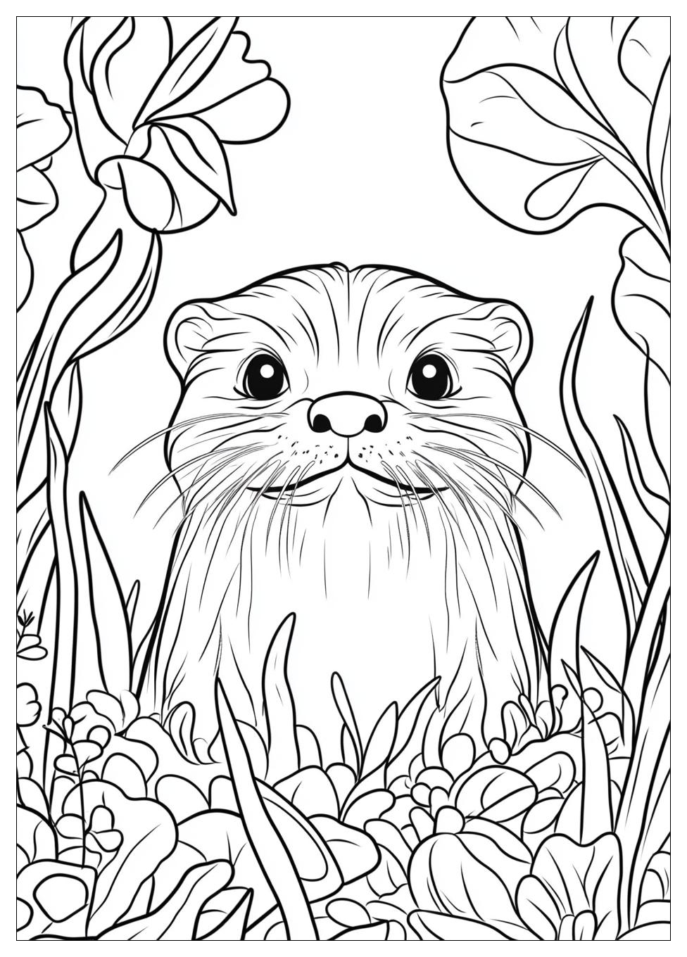 Otter Ausmalbilder 11