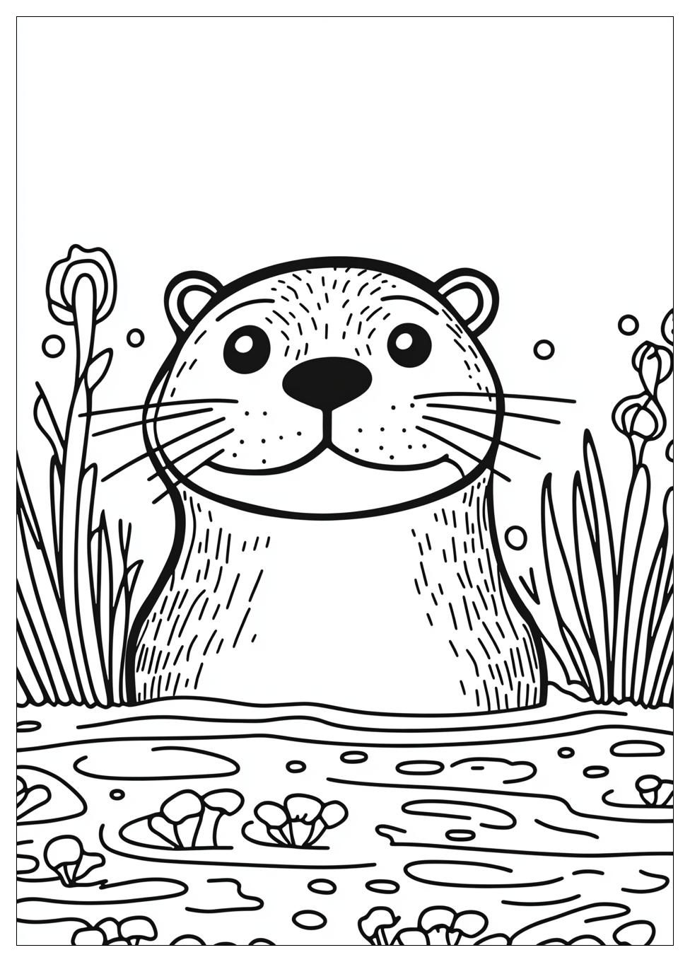 Otter Ausmalbilder 13