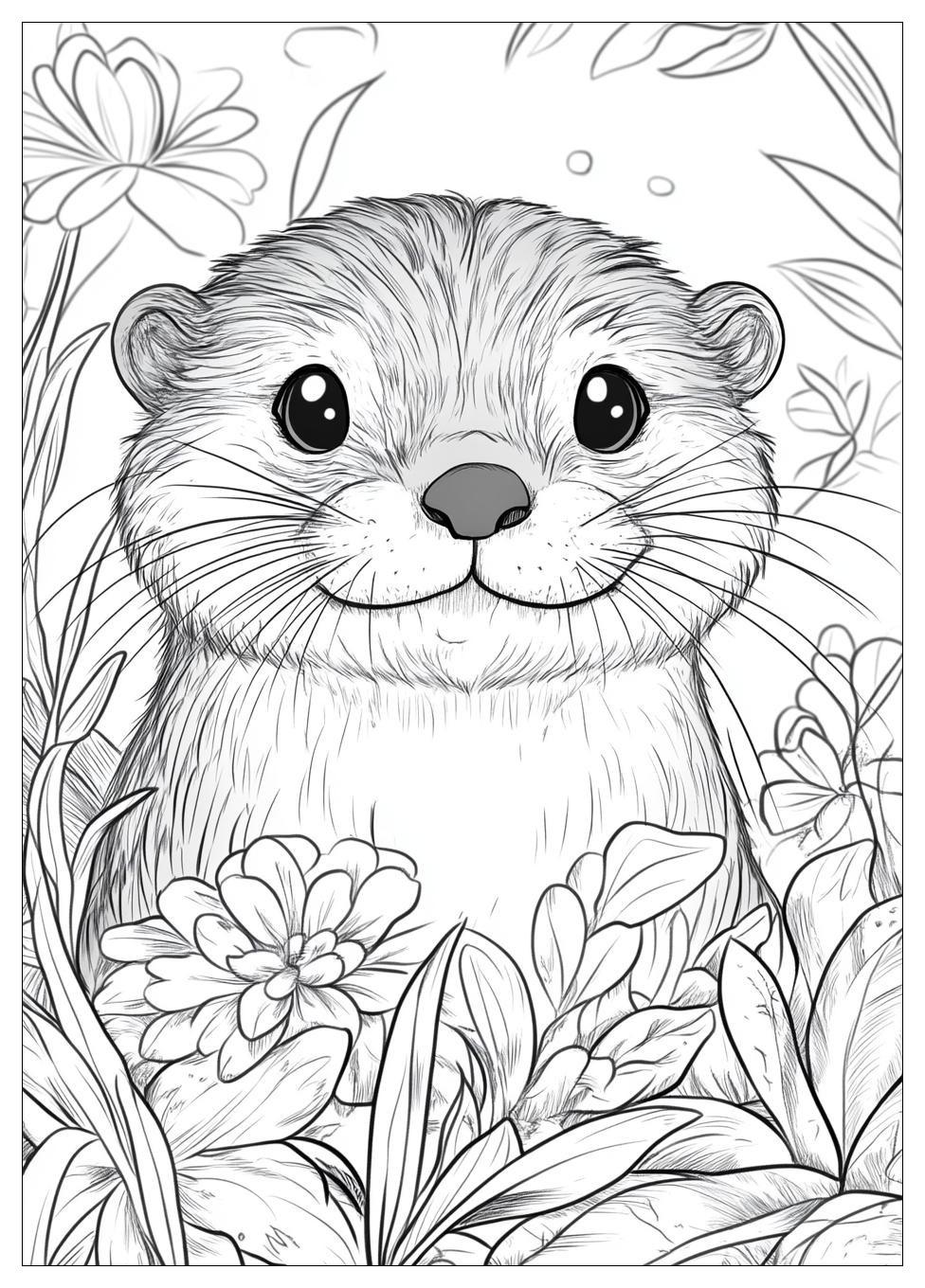 Otter Ausmalbilder 17