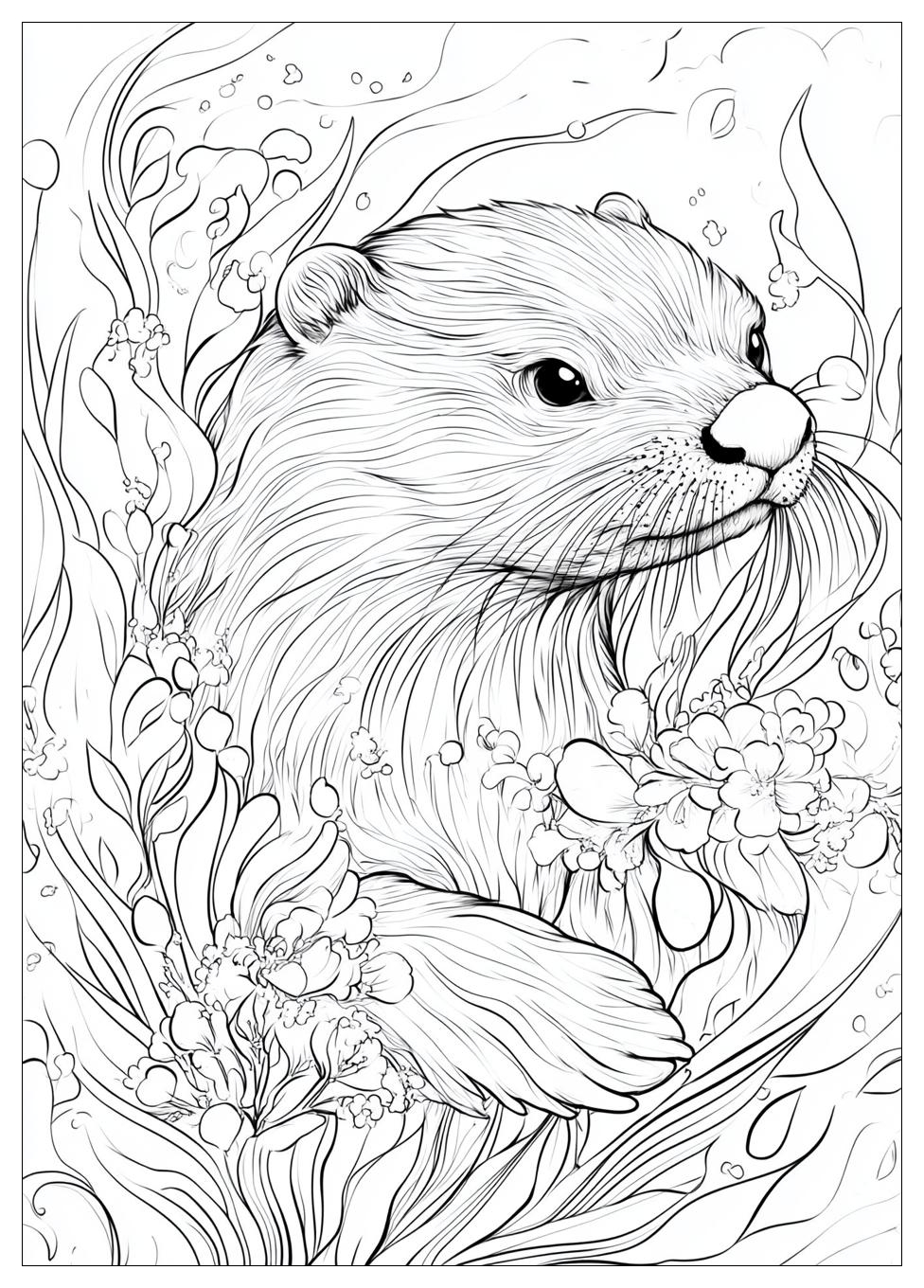 Otter Ausmalbilder 21