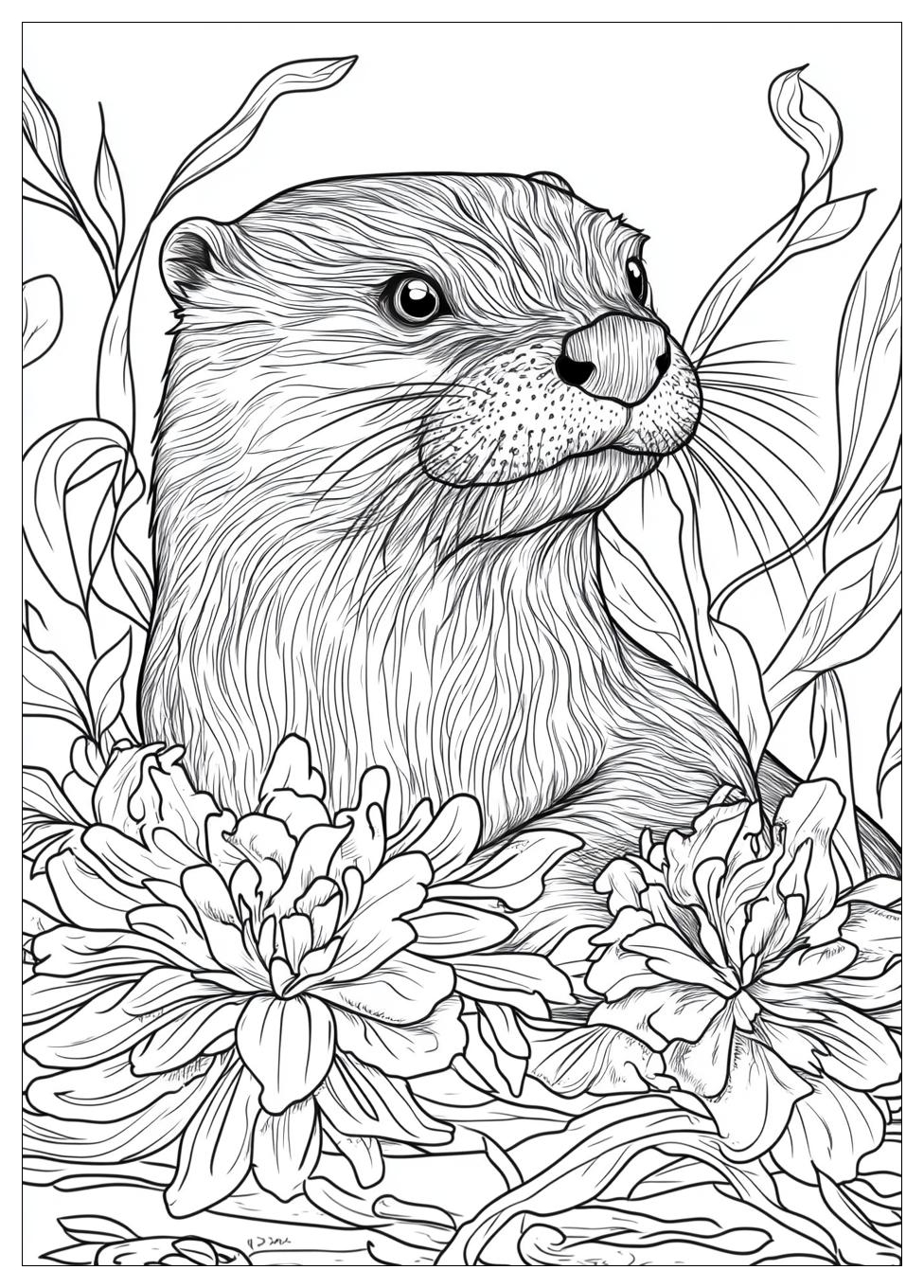 Otter Ausmalbilder 22