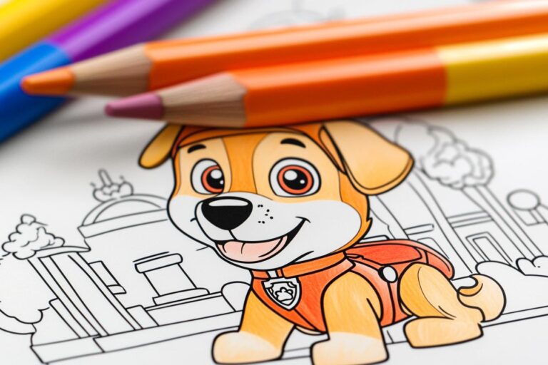 Paw Patrol Zentrale Ausmalbilder : Malen und Dekorieren der Paw Patrol Zentrale