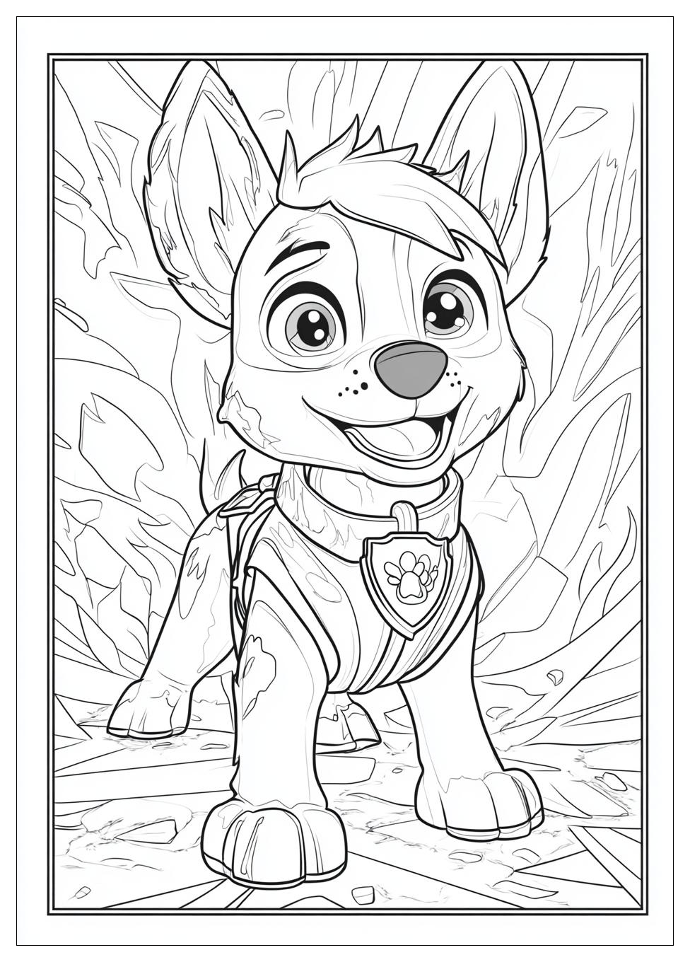 Paw Patrol Sky Ausmalbilder 12