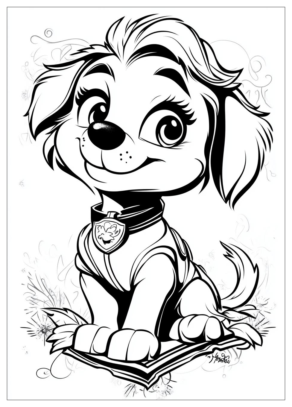 Paw Patrol Sky Ausmalbilder 13