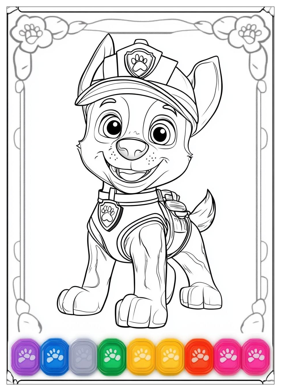 Paw Patrol Sky Ausmalbilder 20