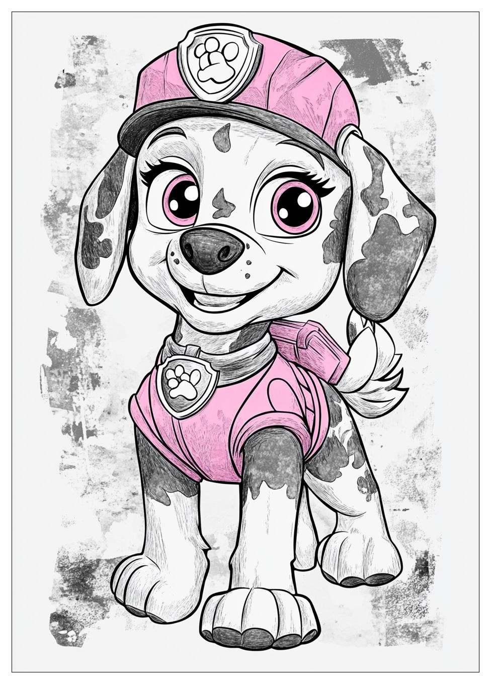 Paw Patrol Sky Ausmalbilder 4