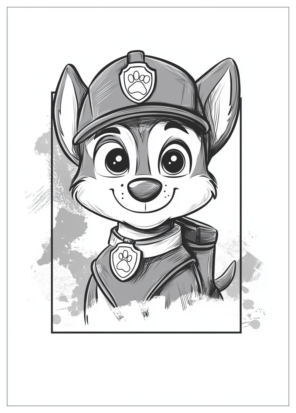 Paw Patrol Sky Ausmalbilder 5