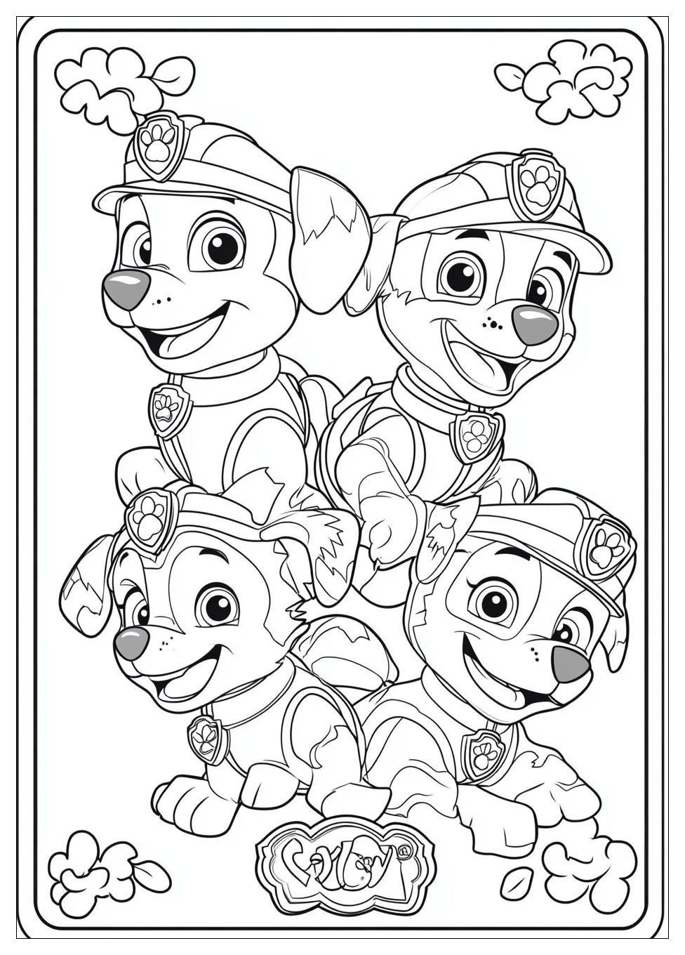 Paw Patrol Sky Ausmalbilder 7