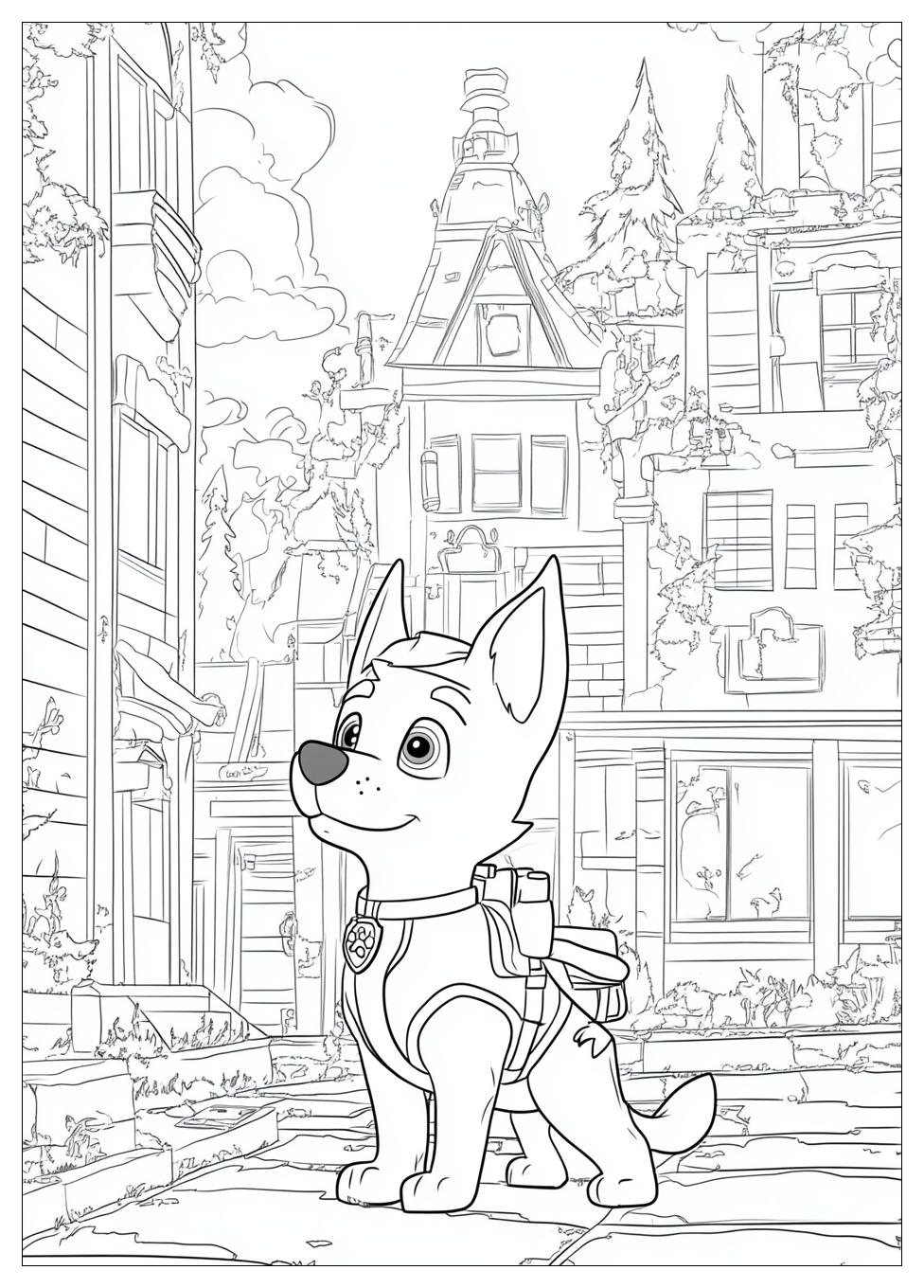 Paw Patrol Zentrale Ausmalbilder 1