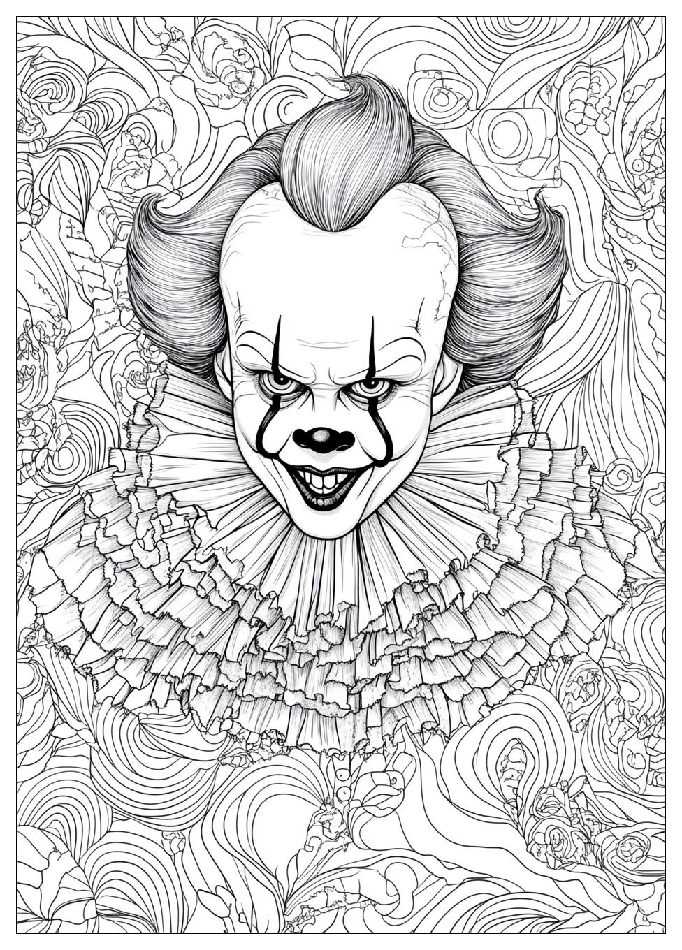 Pennywise Ausmalbilder 14