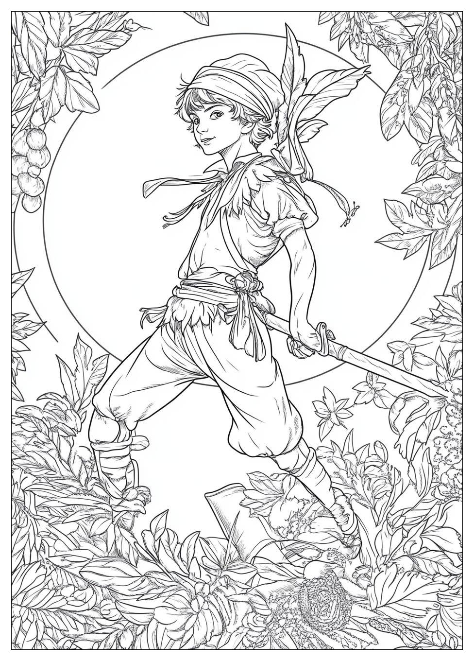 Peter Pan Ausmalbilder 21