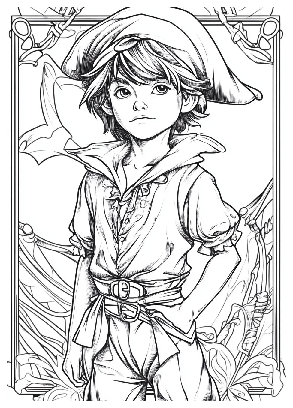 Peter Pan Ausmalbilder 24
