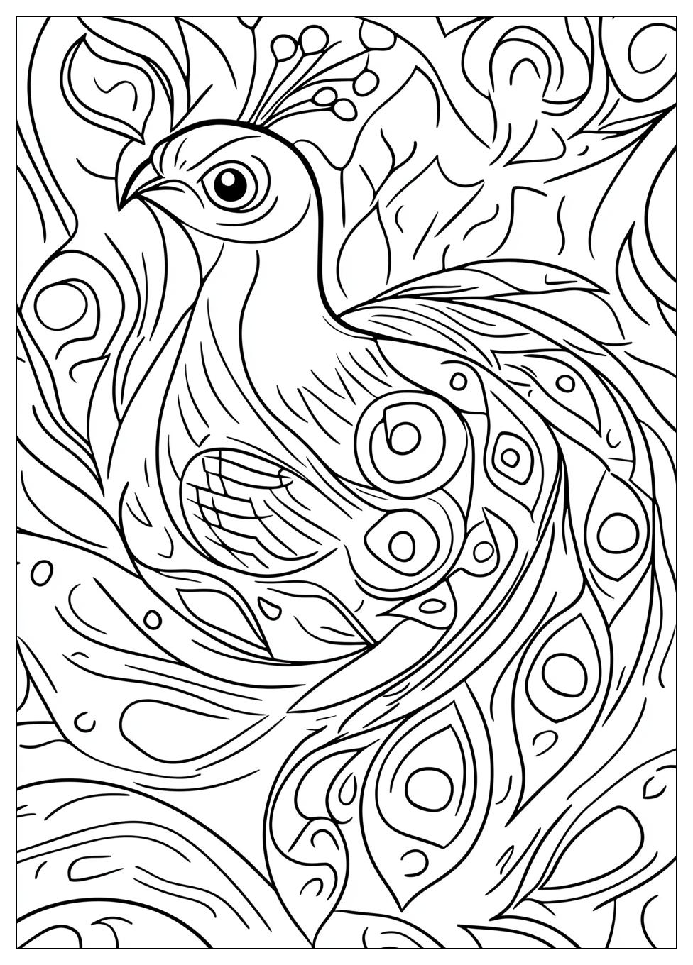 Pfau Ausmalbilder 18