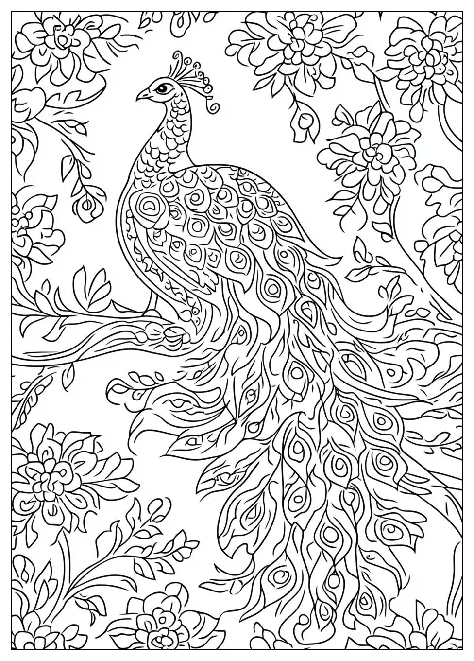 Pfau Ausmalbilder 20