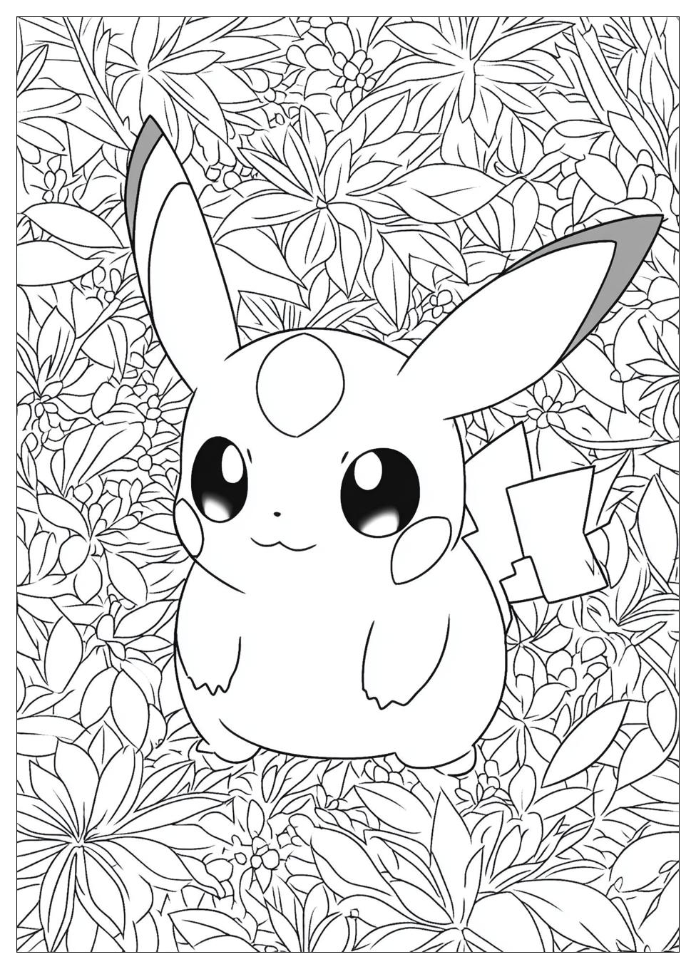 Pichu Ausmalbilder 10