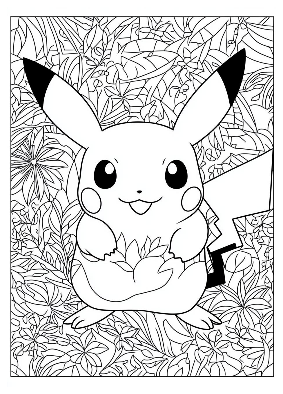Pikachu Pokemon Ausmalbilder 10