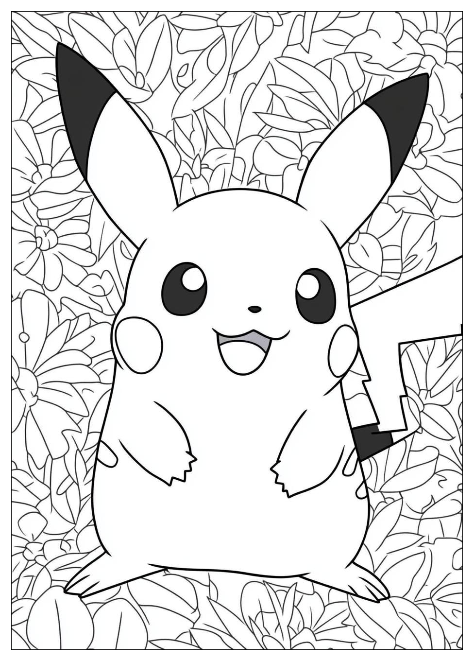 Pikachu Pokemon Ausmalbilder 13
