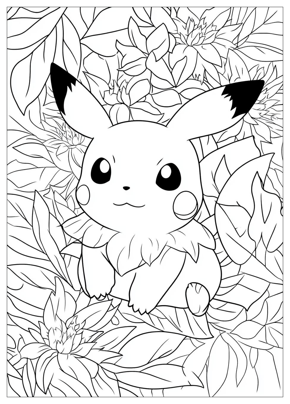 Pikachu Pokemon Ausmalbilder 14