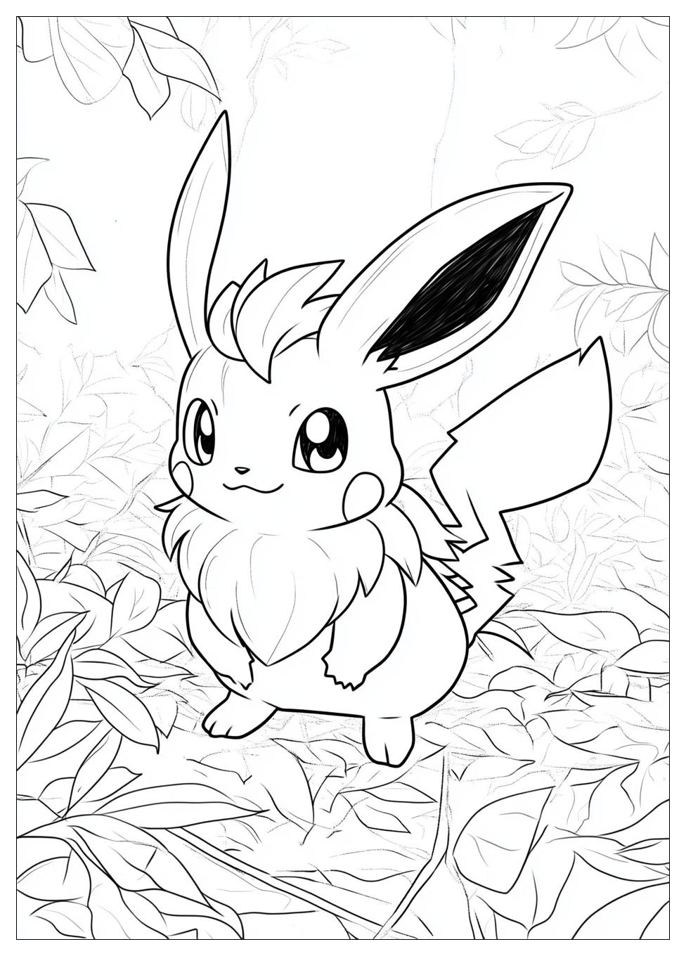 Pikachu Pokemon Ausmalbilder 15