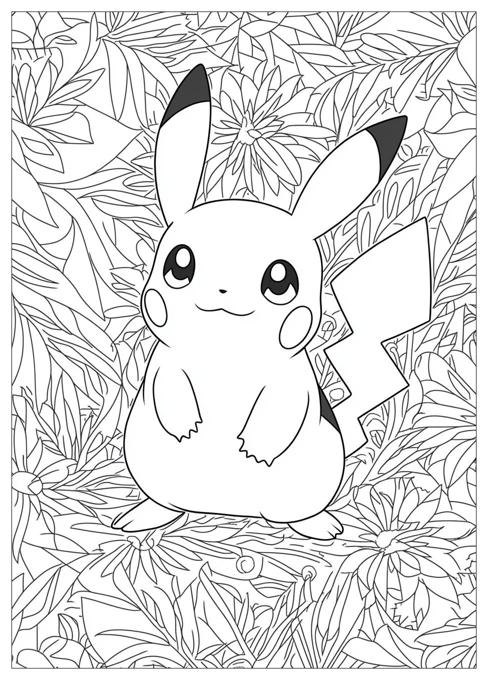 Pikachu Pokemon Ausmalbilder 17