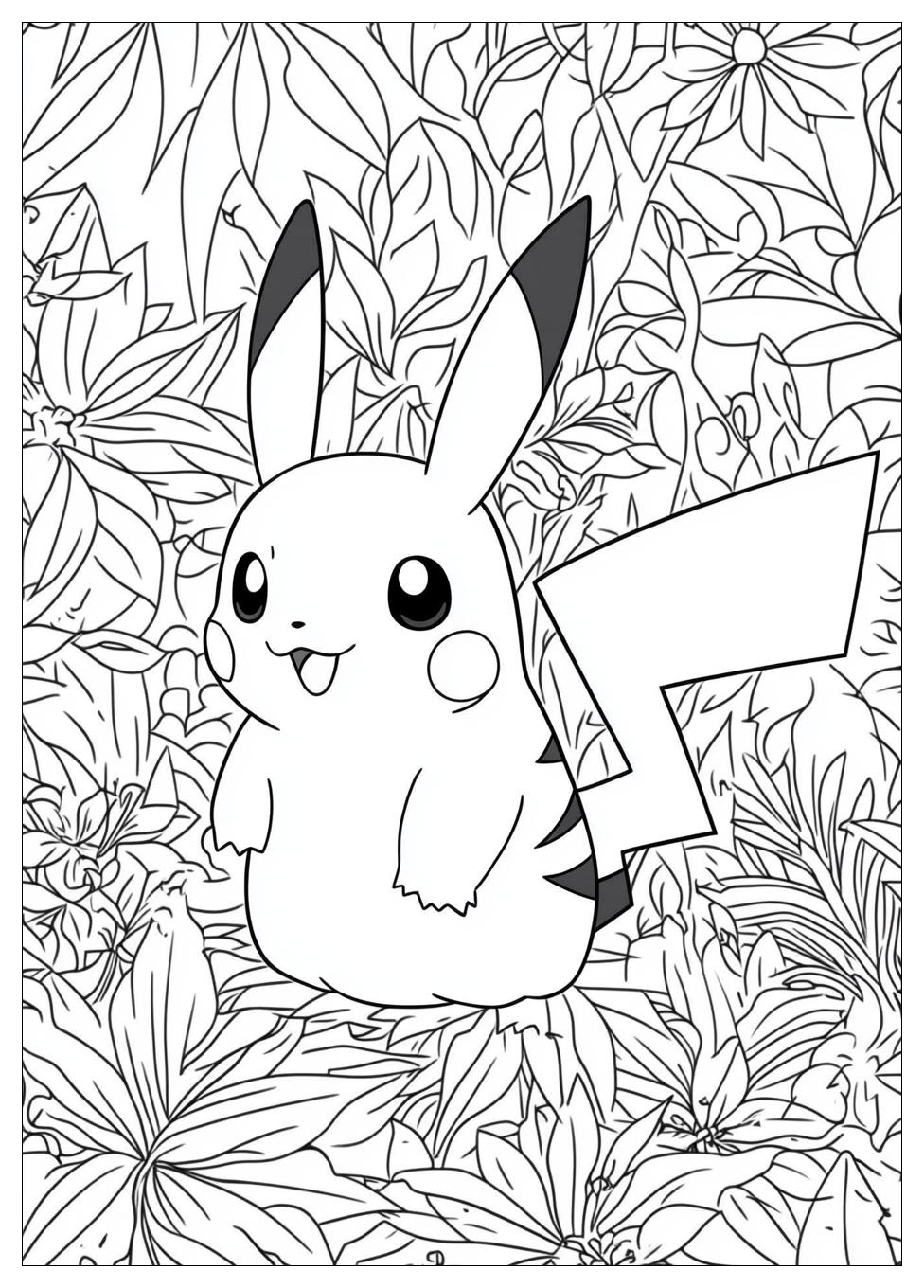 Pikachu Pokemon Ausmalbilder 21