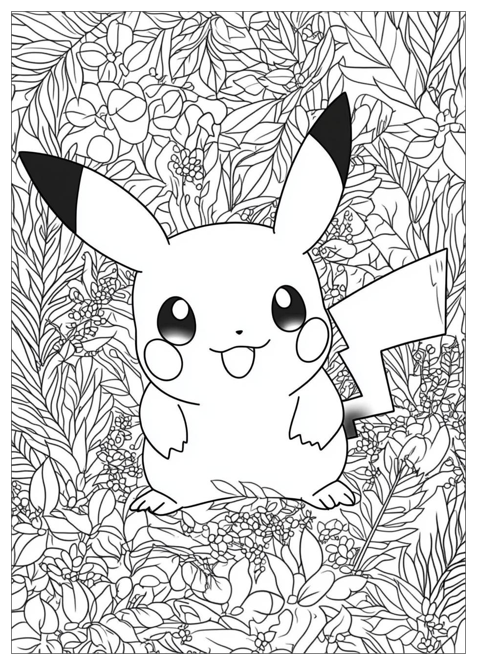 Pikachu Pokemon Ausmalbilder 22