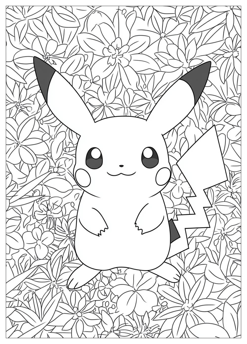 Pikachu Pokemon Ausmalbilder 23