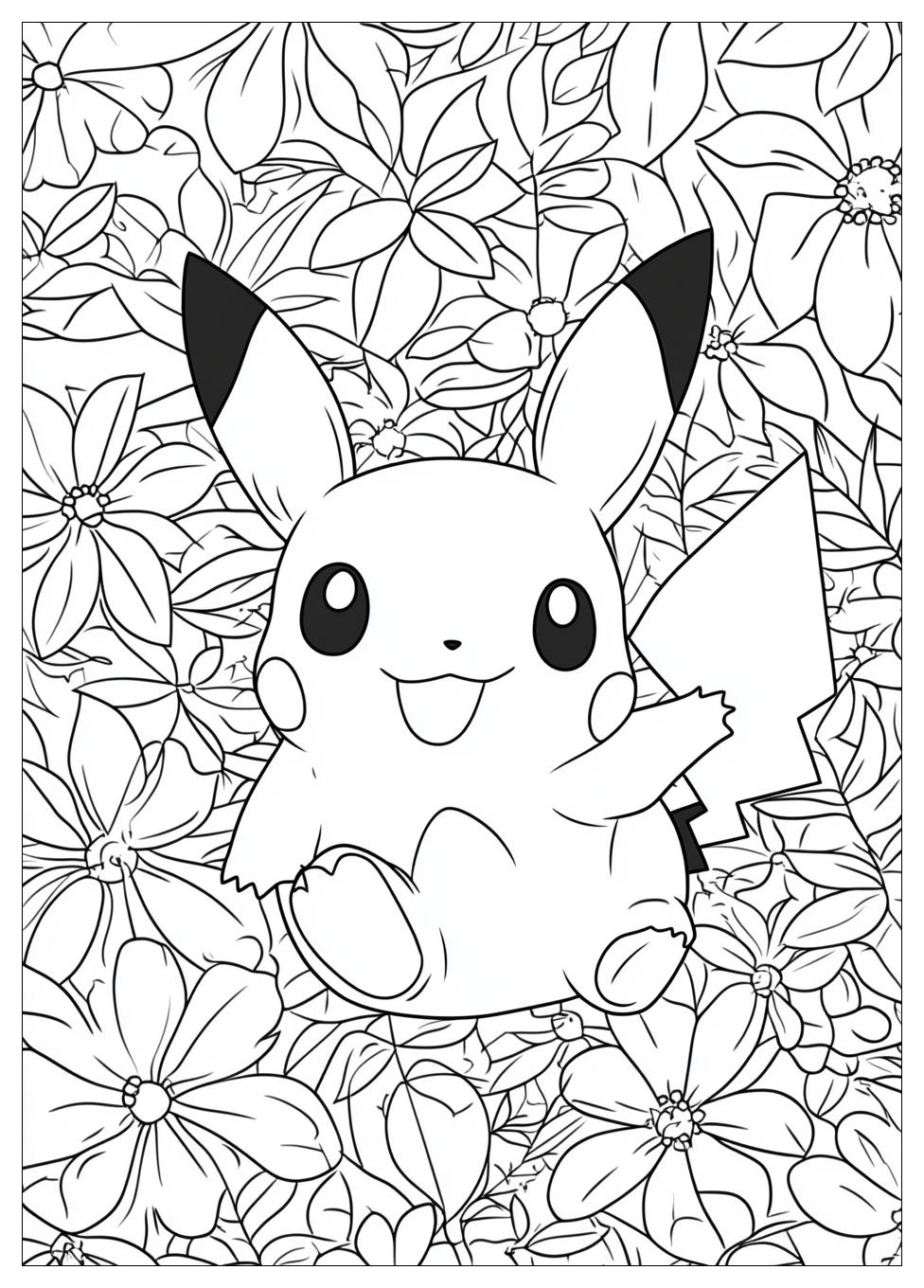 Pikachu Pokemon Ausmalbilder 24