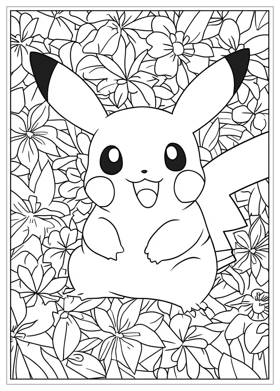 Pikachu Pokemon Ausmalbilder 4