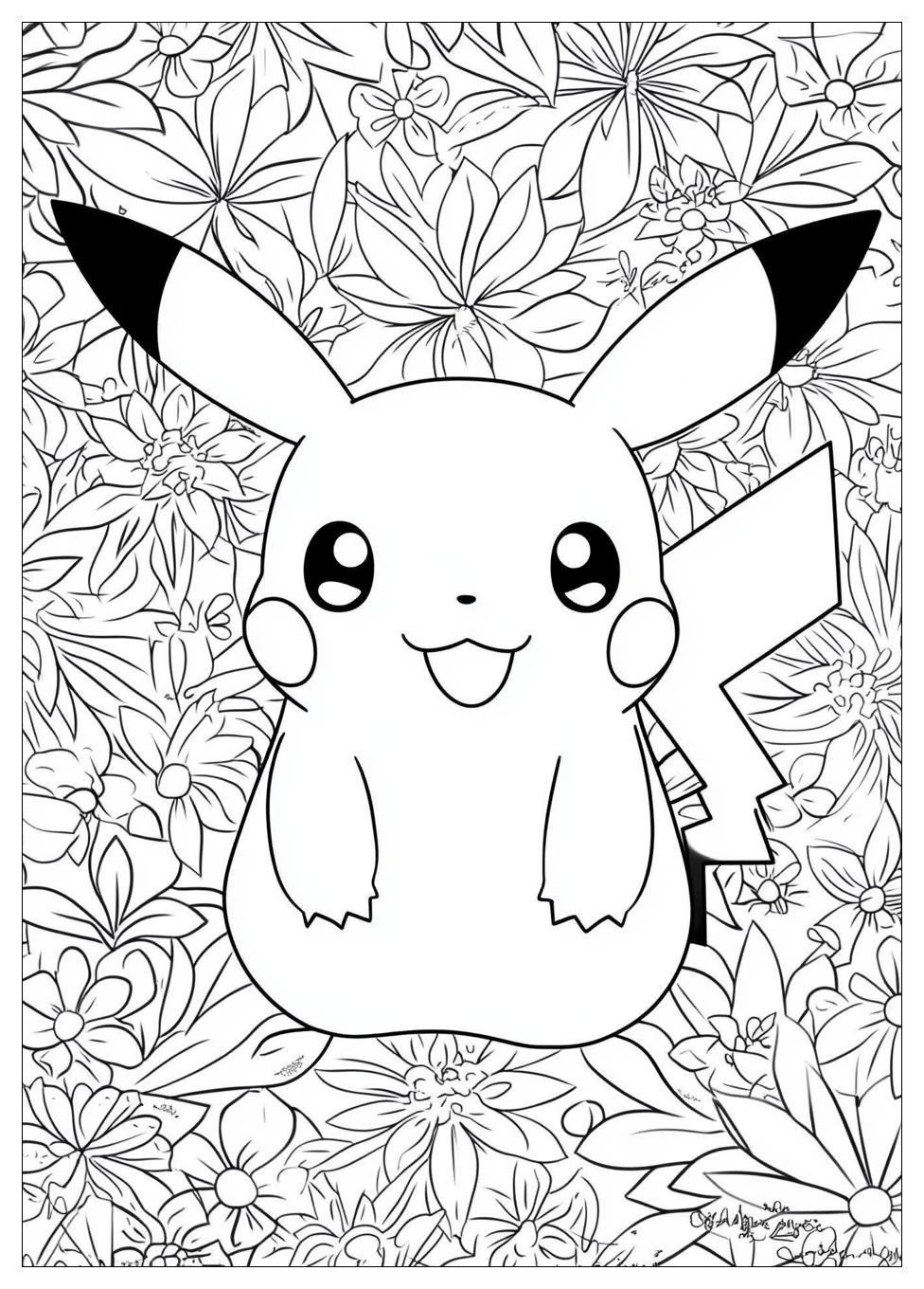 Pikachu Pokemon Ausmalbilder 5