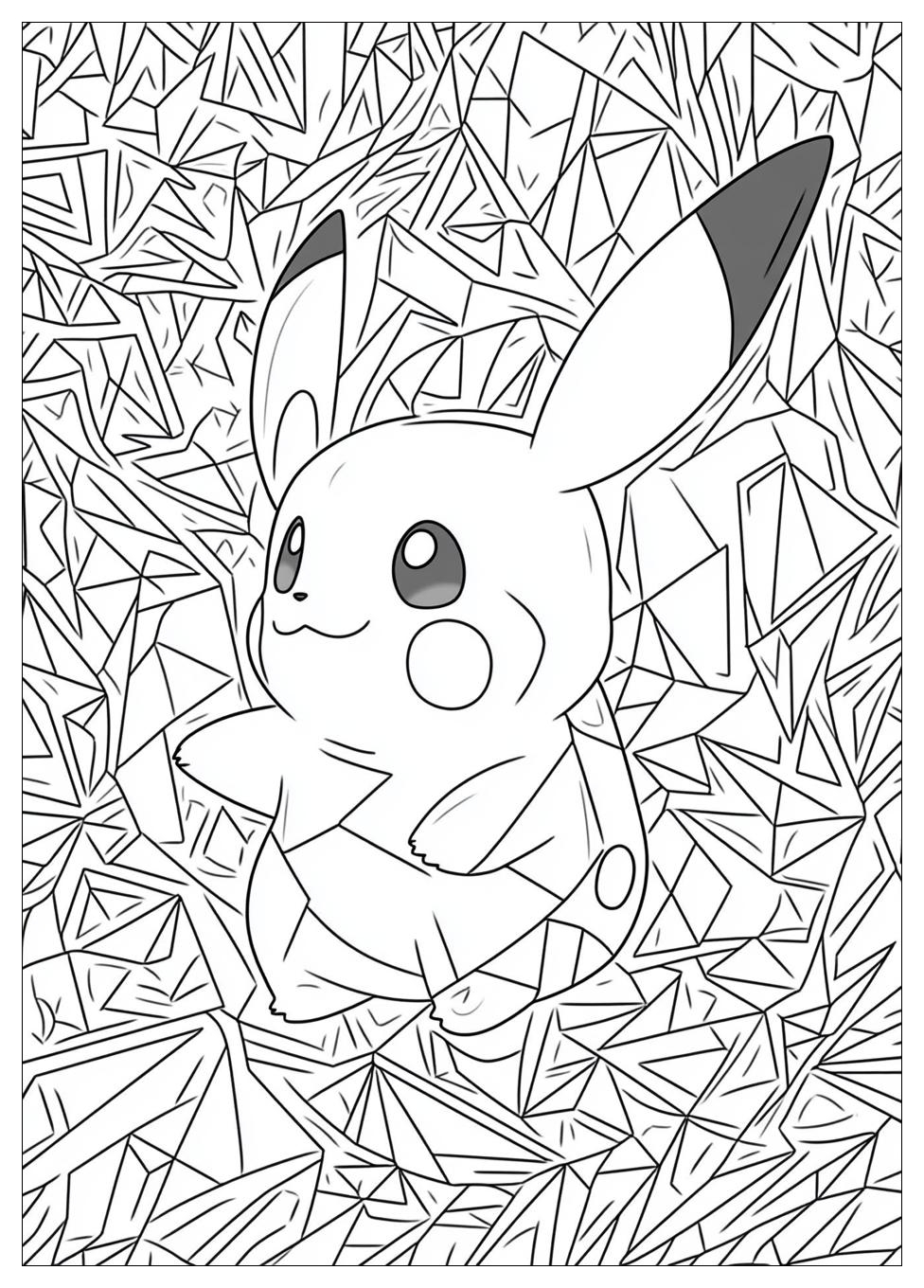 Pikachu Pokemon Ausmalbilder 8