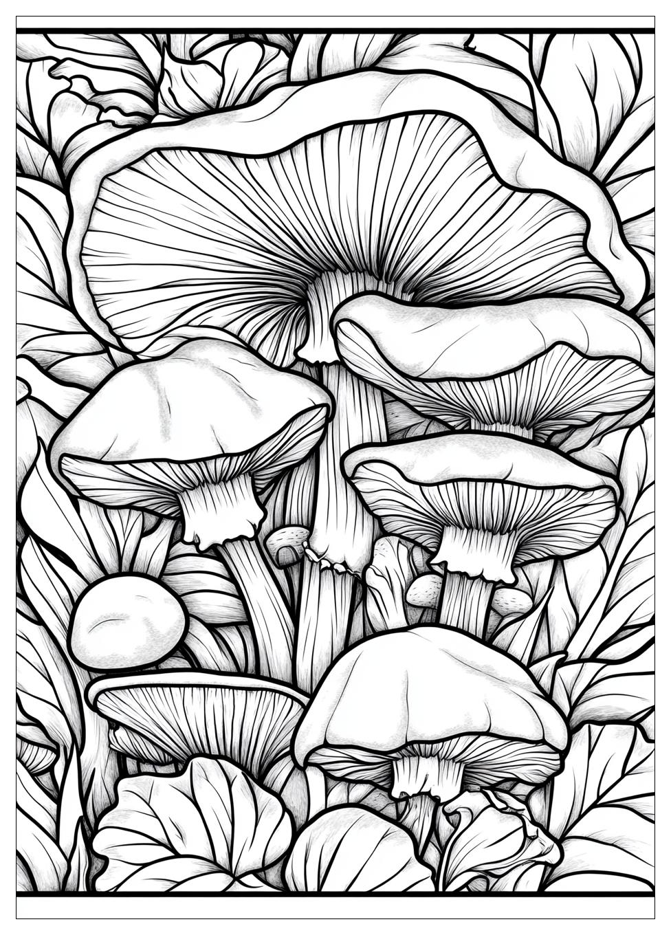 Pilz Ausmalbilder 1