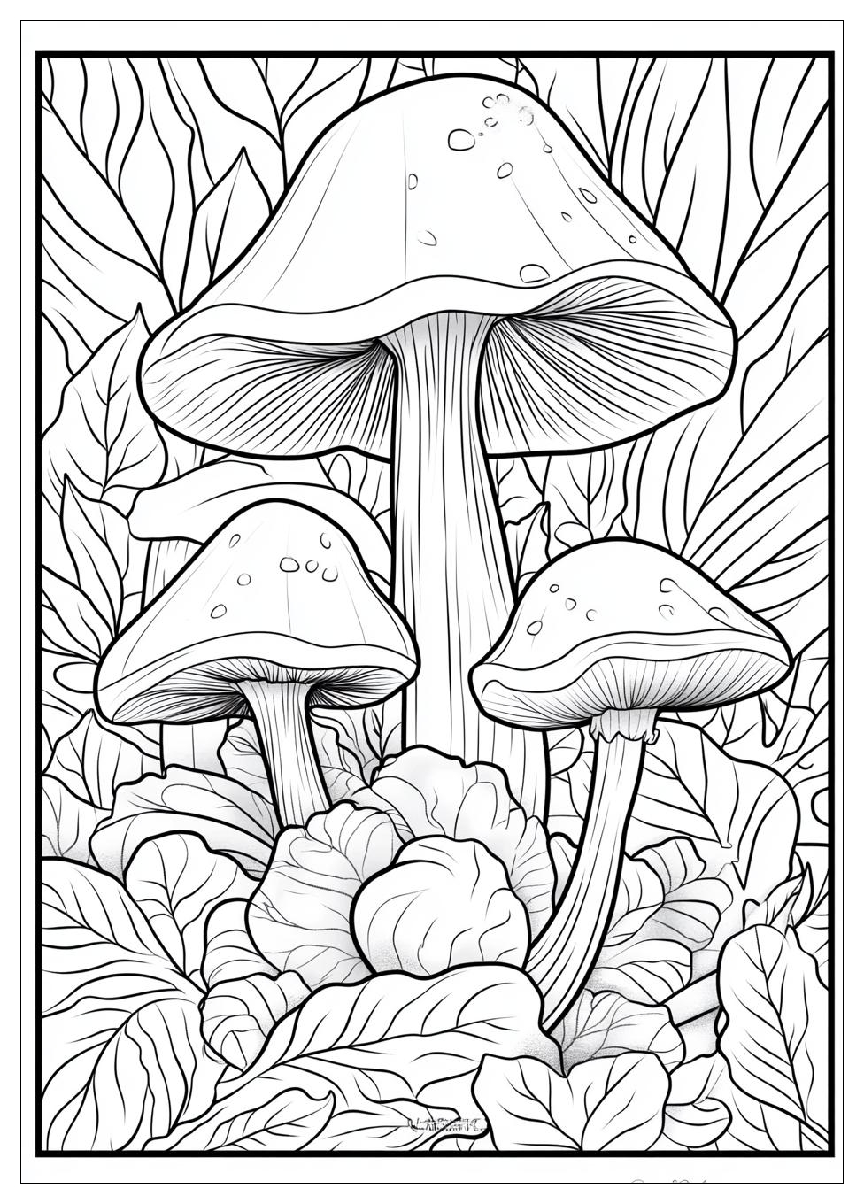 Pilz Ausmalbilder 10
