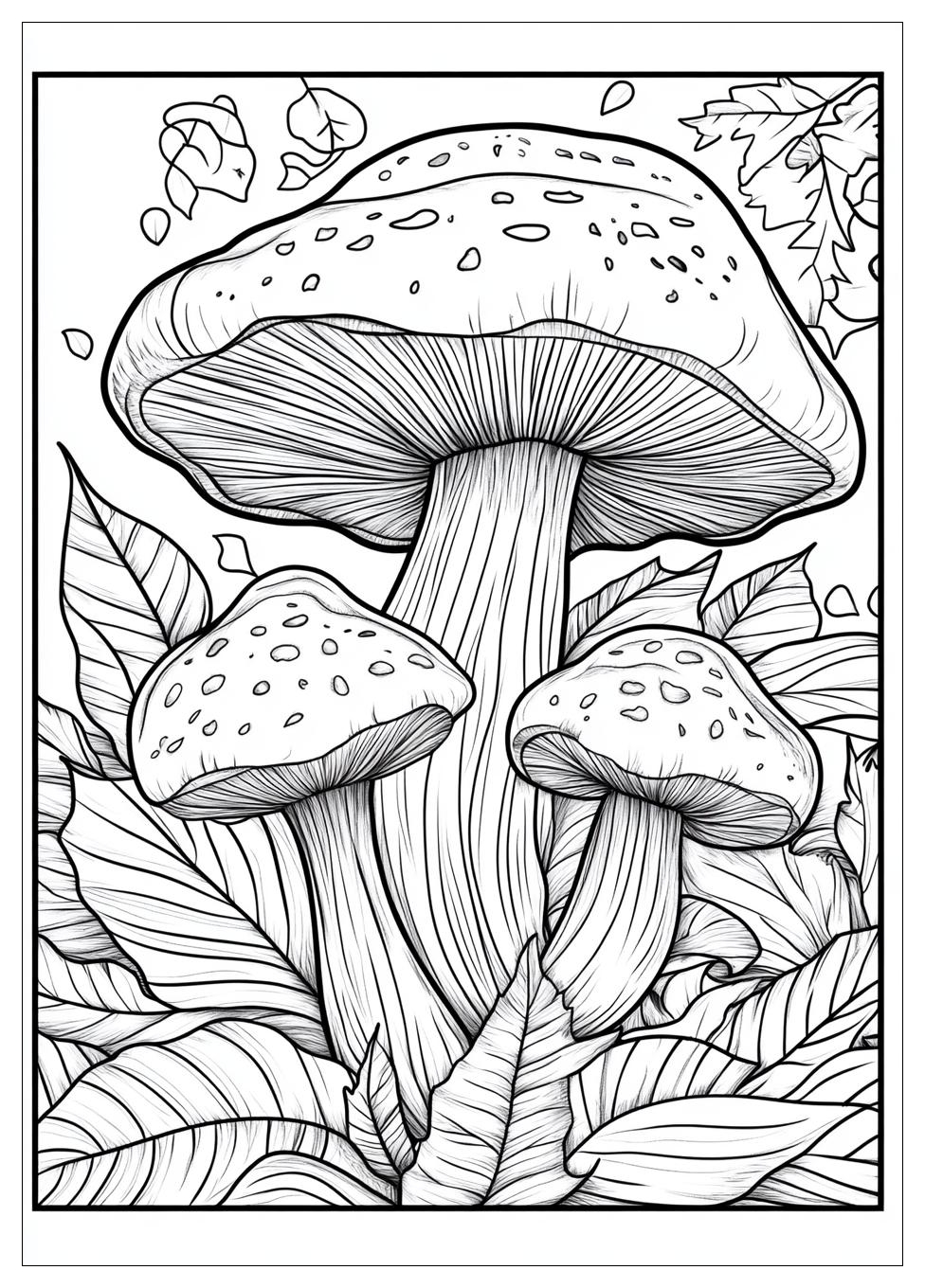 Pilz Ausmalbilder 12