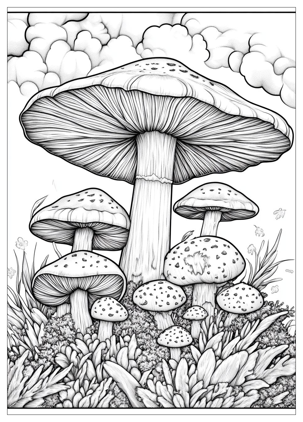 Pilz Ausmalbilder 15