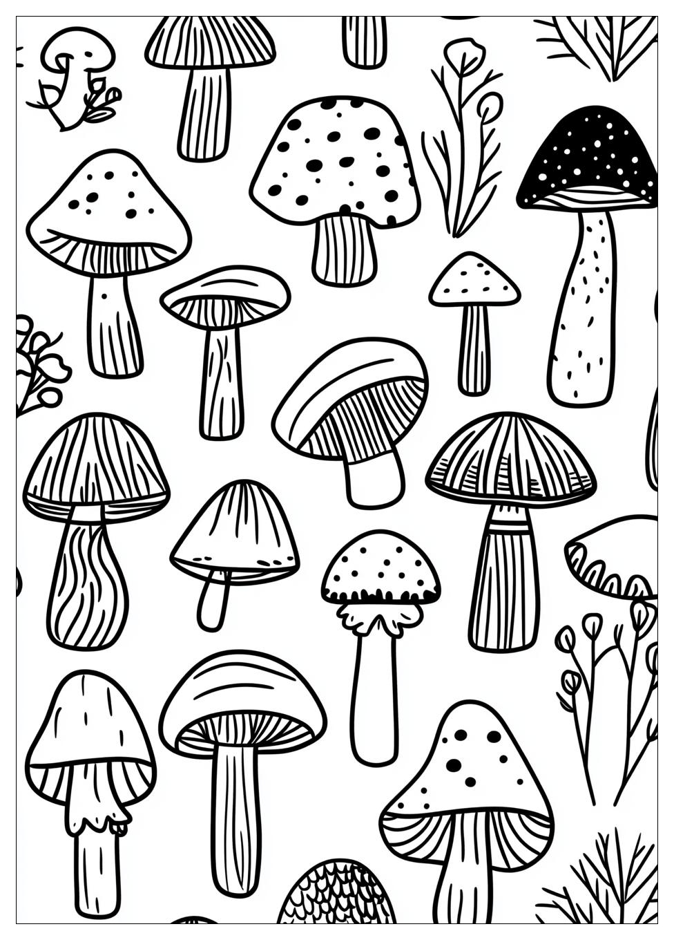 Pilz Ausmalbilder 18