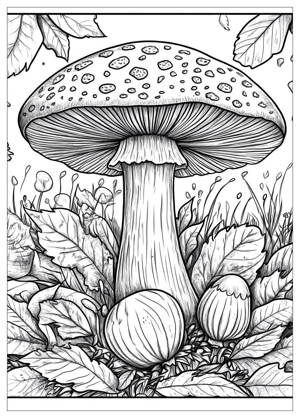Pilz Ausmalbilder 19