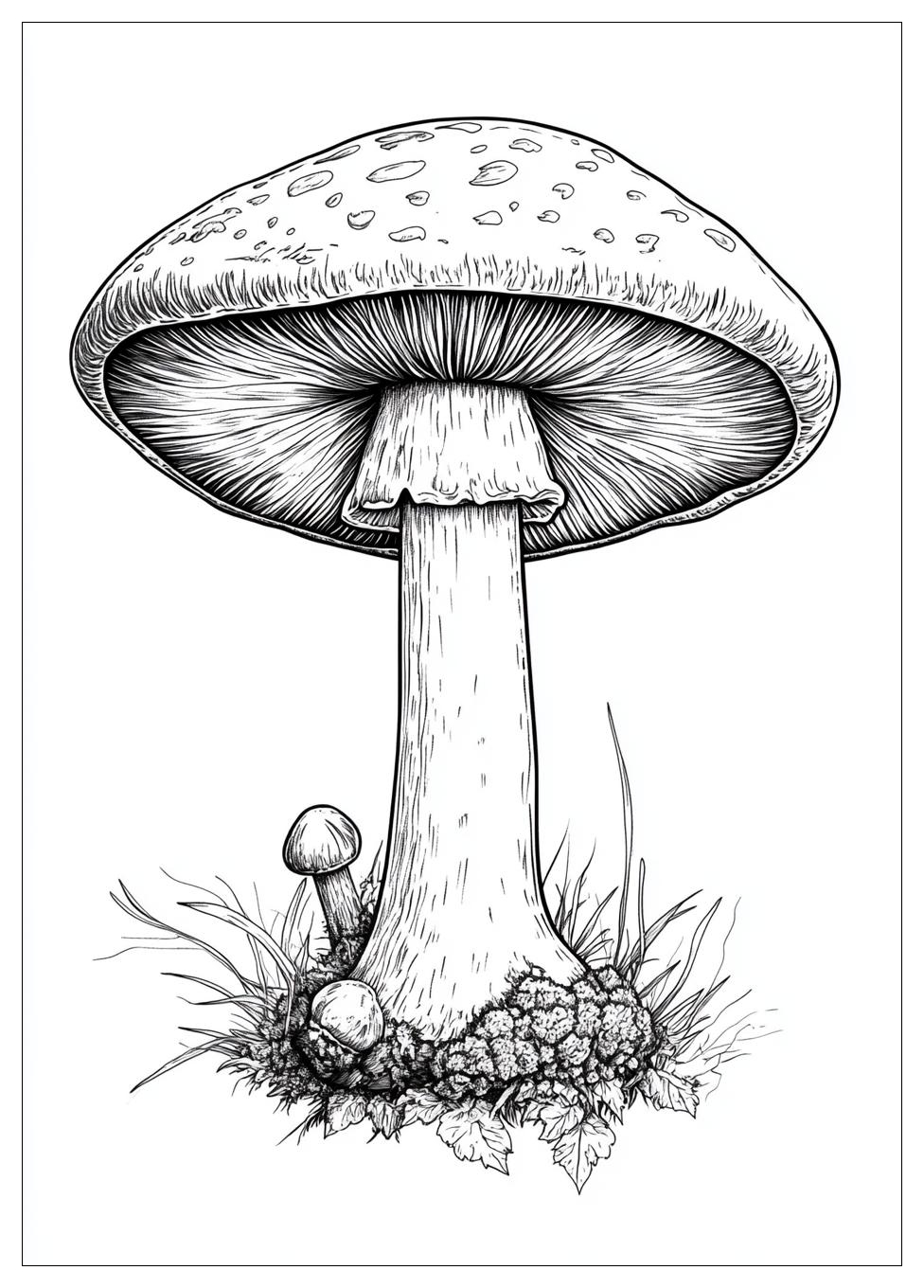 Pilz Ausmalbilder 22