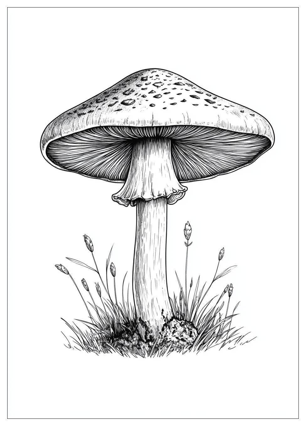 Pilz Ausmalbilder 23