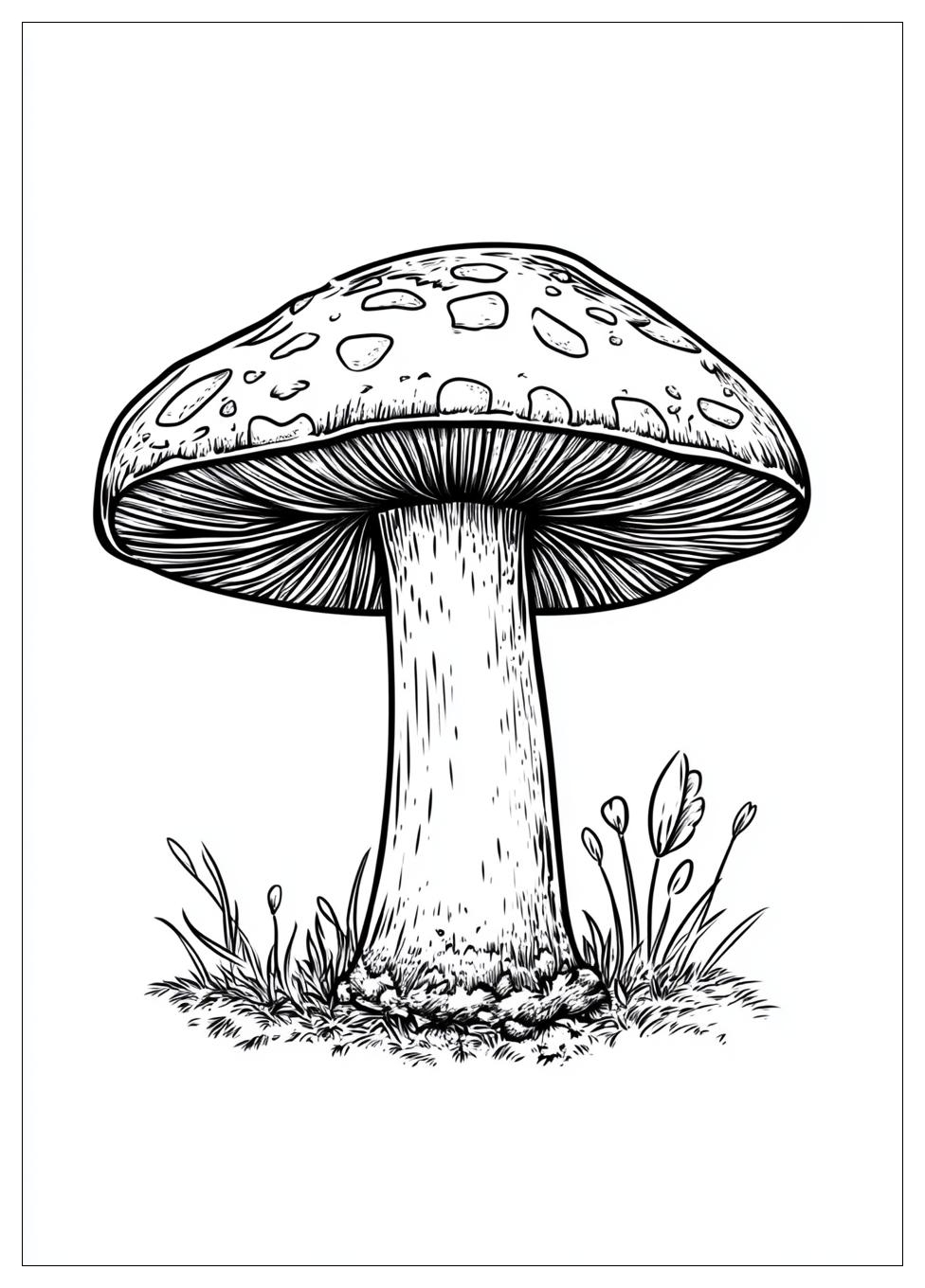 Pilz Ausmalbilder 24