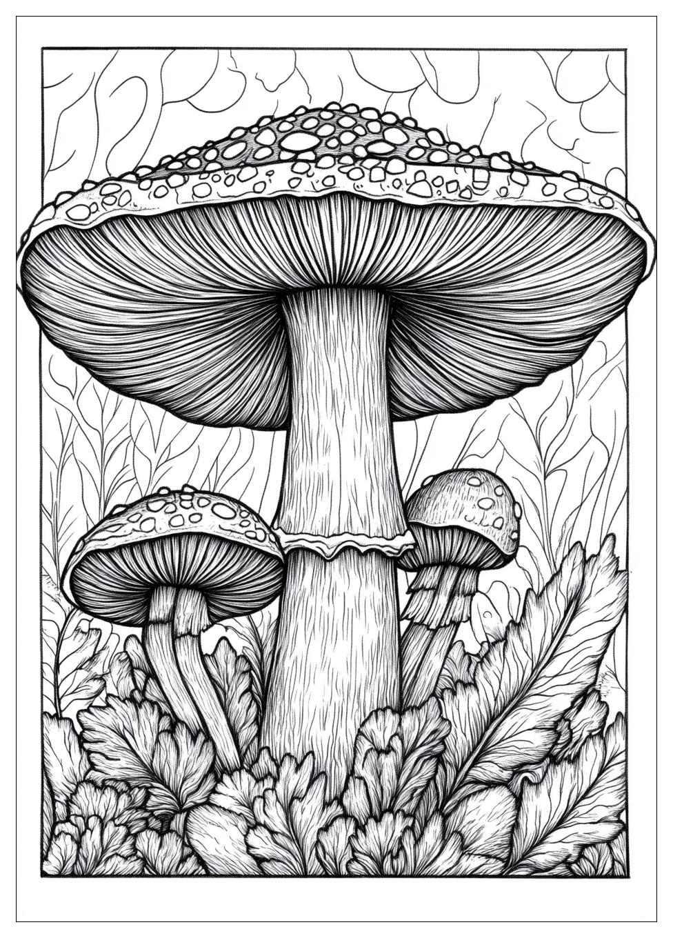 Pilz Ausmalbilder 3